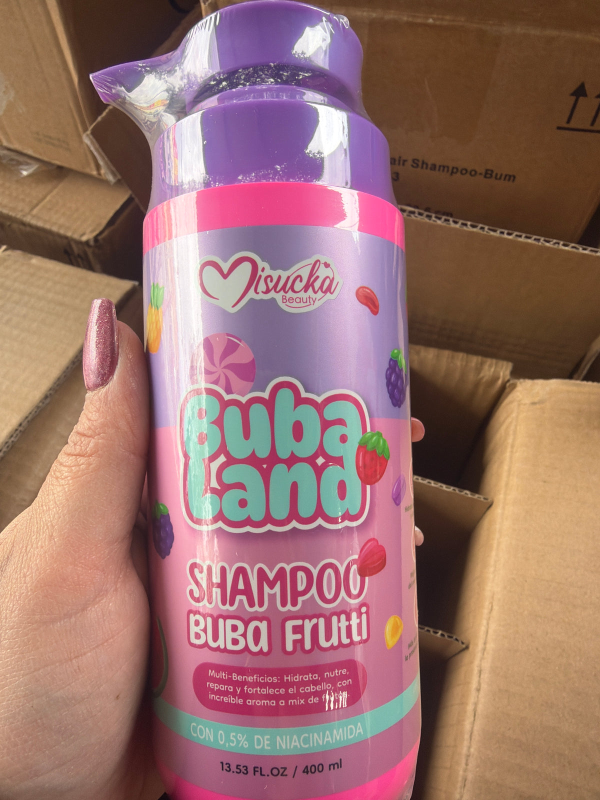BUBA LAND SHAMPOO BUBA FRUTTI 400ML - MISUCKA