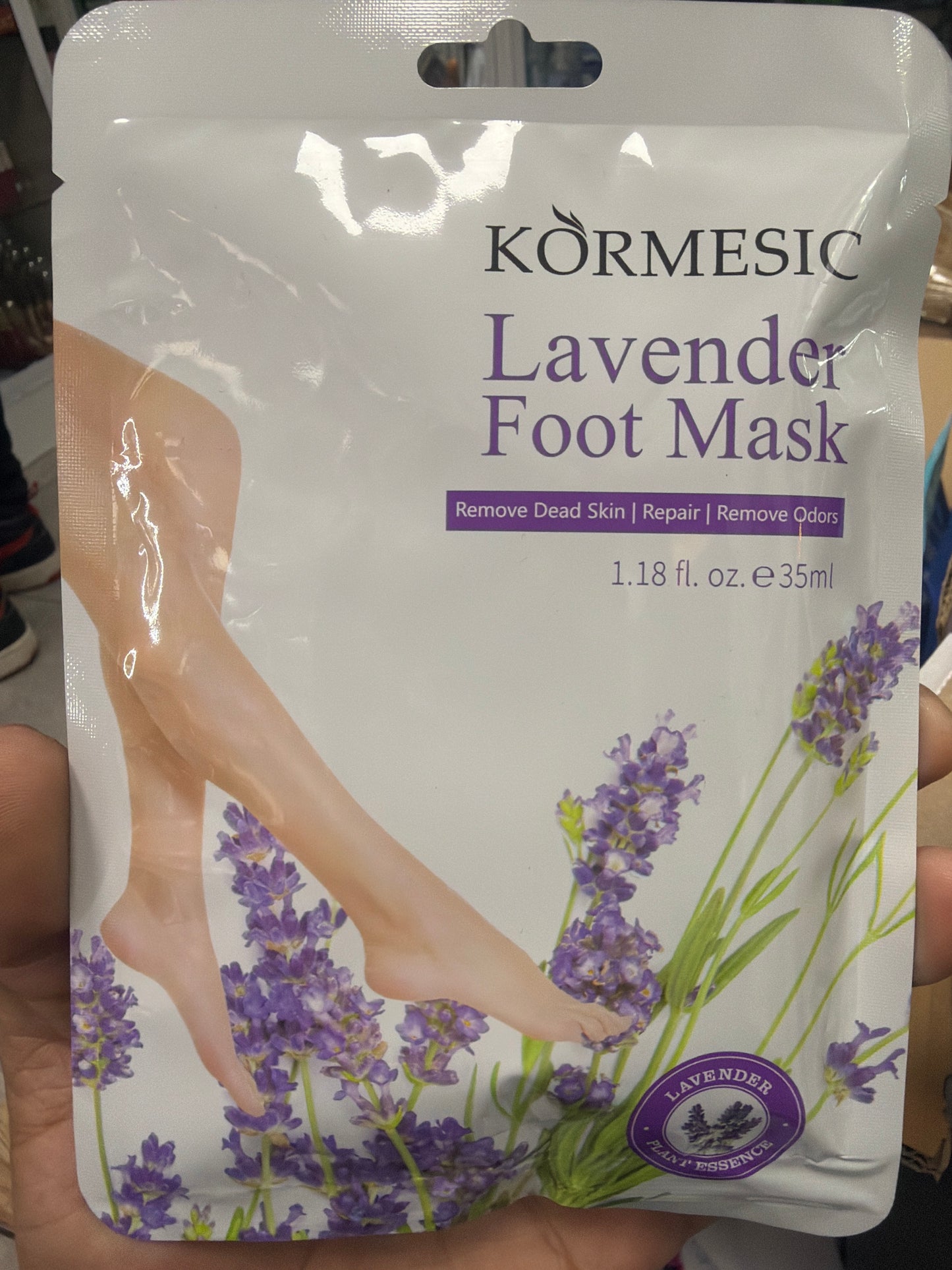 MASCARILLA PARA PIES 1 PAR