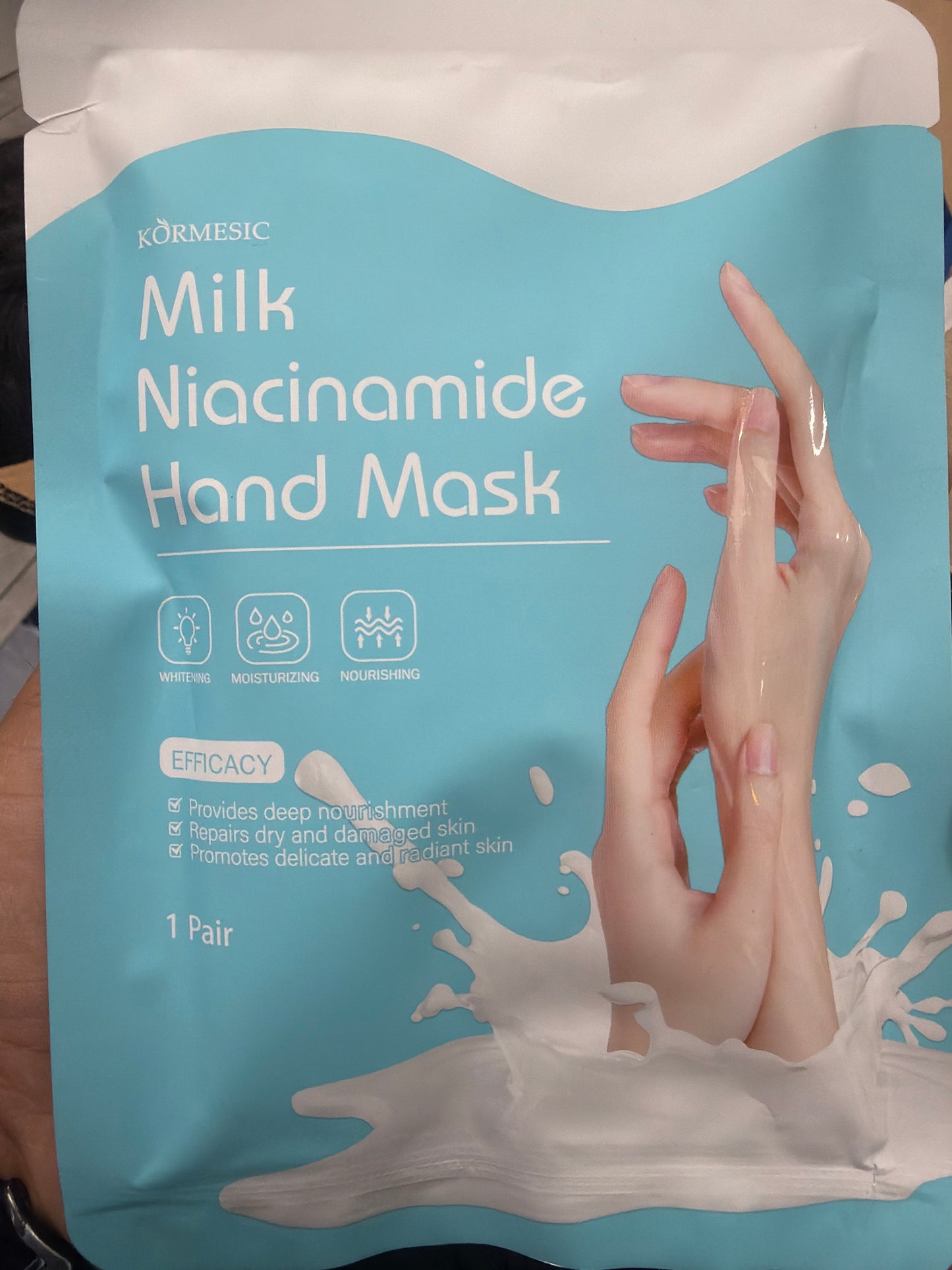 MASCARILLA PARA MANOS 1 PAR