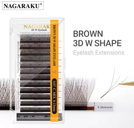 PESTAÑAS PELO A PELO MIX 0.07D TEC 3D CAFÉ lo