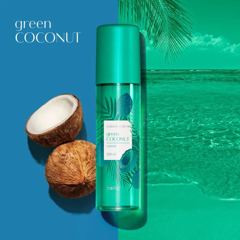 BODY MIST COLORS GREEN COCONUT