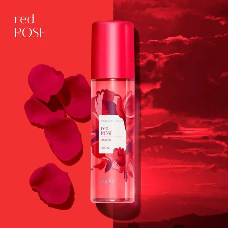 BODY MIST COLORS RED ROSE