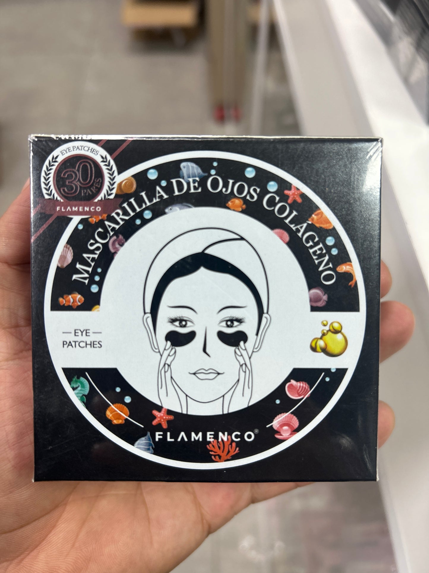 Mascarilla ojos 30 pares
