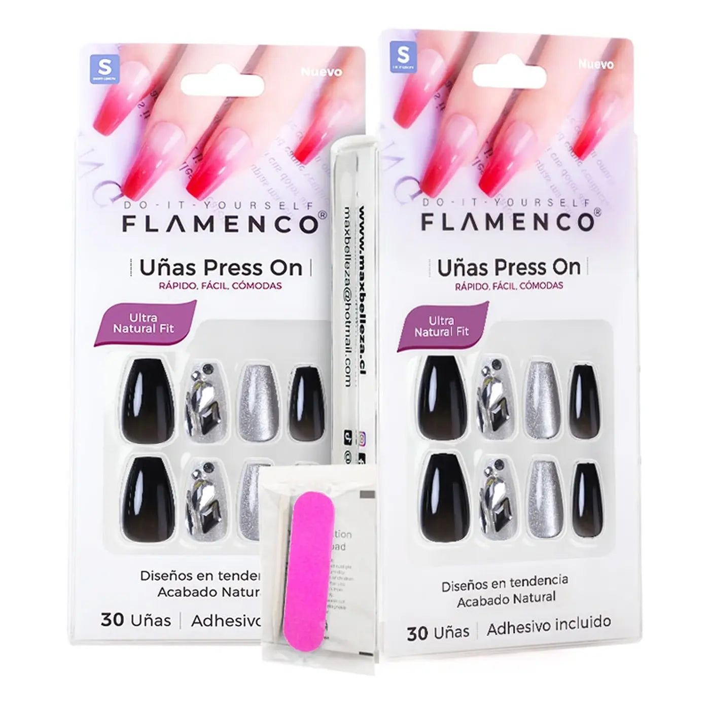 uñas press on 8400-02