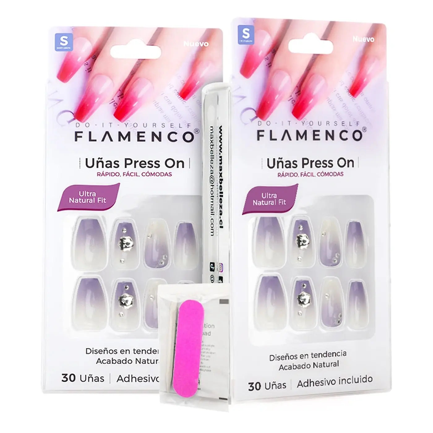 uñas press on 8400-09