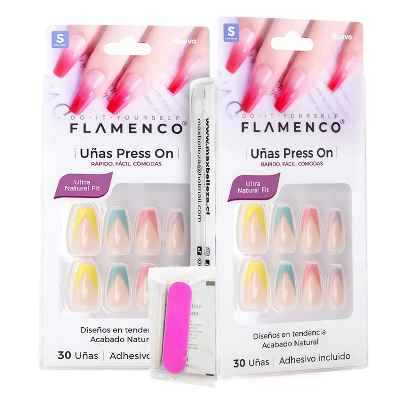 uñas press on 8400-24
