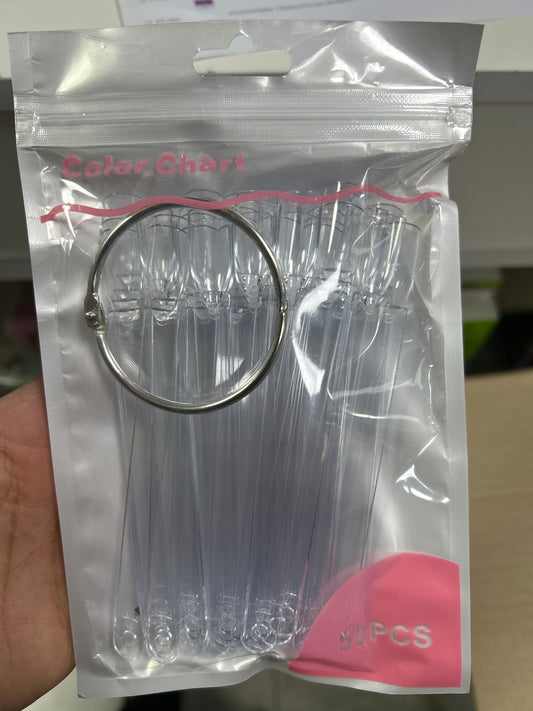 Muestrario uñas 50uni.