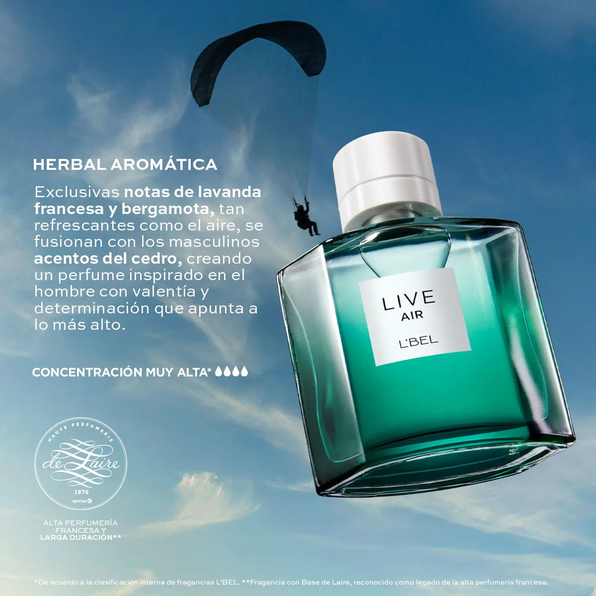PERFUME LIVE AIR LBEL