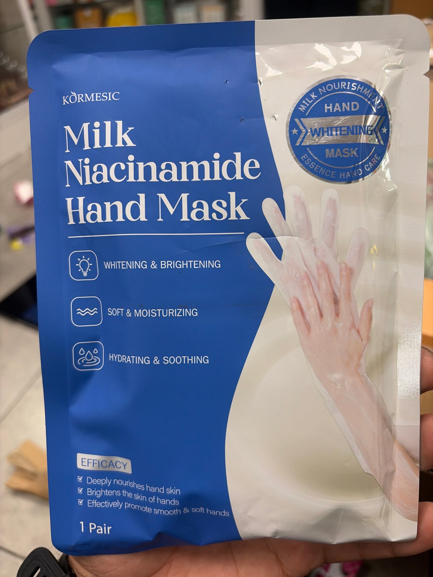 MASCARILLA PARA MANOS 1 PAR