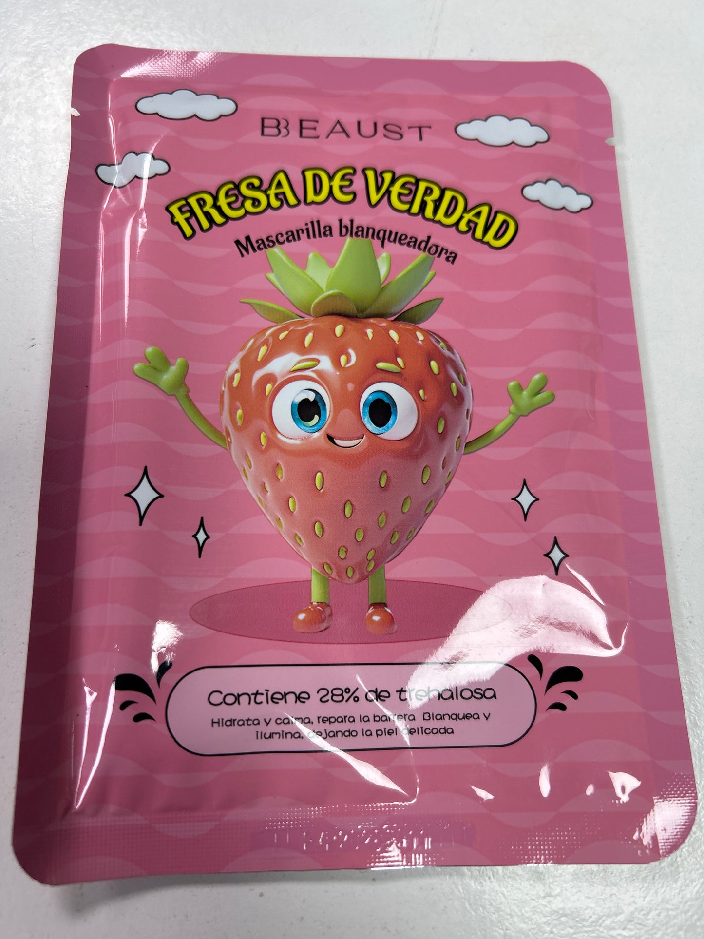 MASCARILLA FACIAL FRUTILLA 30gr