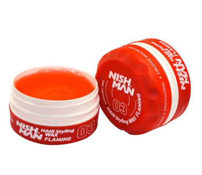 HAIR AQUA WAX NISHMAN FLAMING 03 150ml (cera capilar)