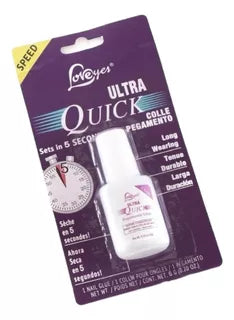 PEGAMENTO DE TIPS 6gr. ULTRA QUICK 5 SEG. LOVEYES