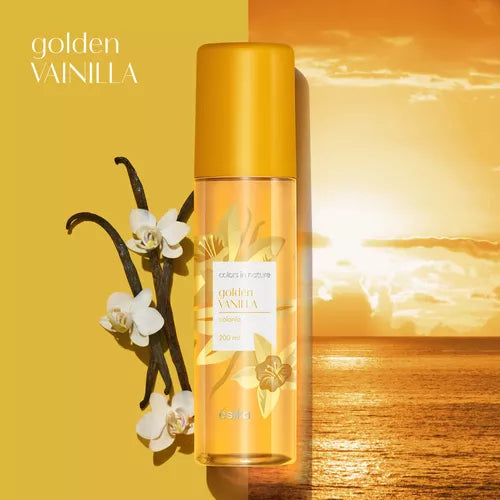 BODY MIST COLORS GOLDEN VAINILLA