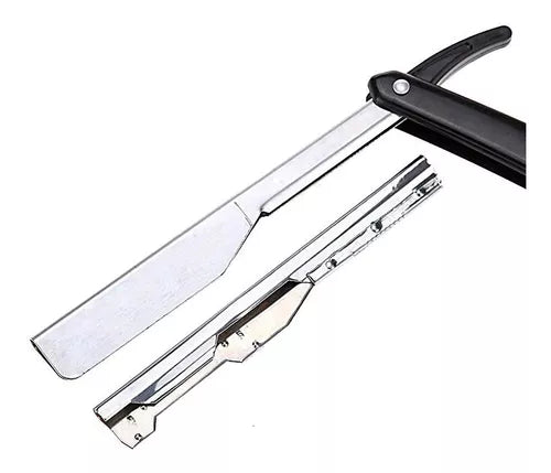 PORTA NAVAJA NEGRO PLASTICO