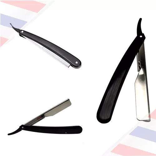 PORTA NAVAJA NEGRO PLASTICO