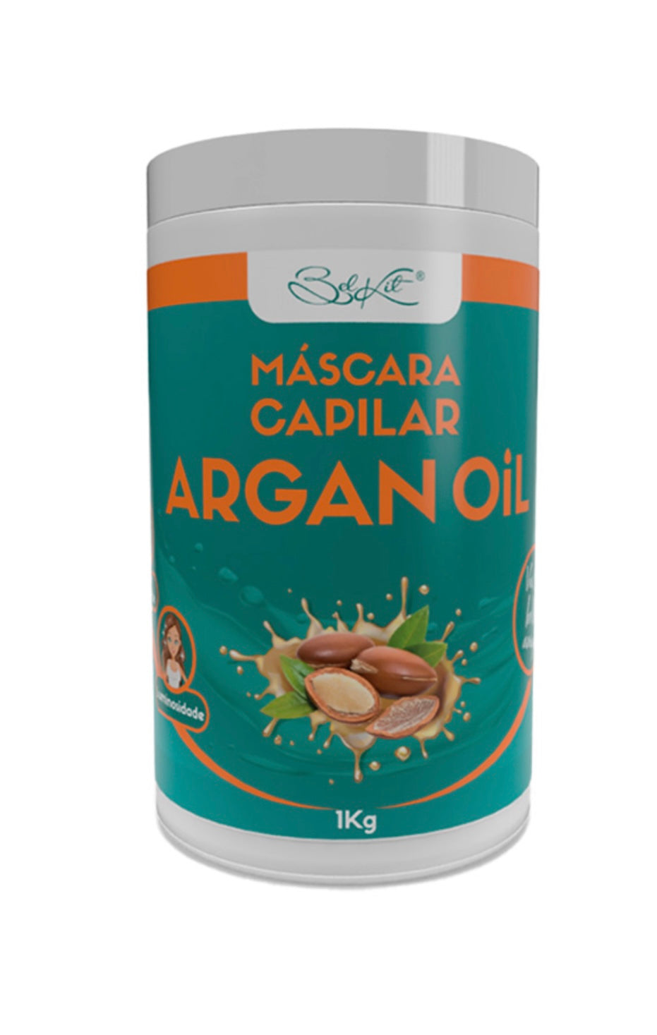 MASCARA CAPILAR ARGAN OIL 1000ml BELKIT
