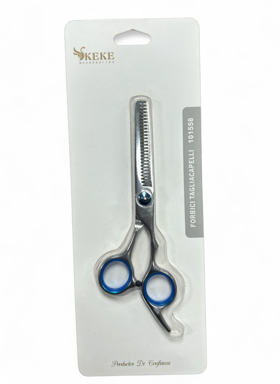TIJERA ESCULPIDORA 5.5” ACERO SILVER /AZUL