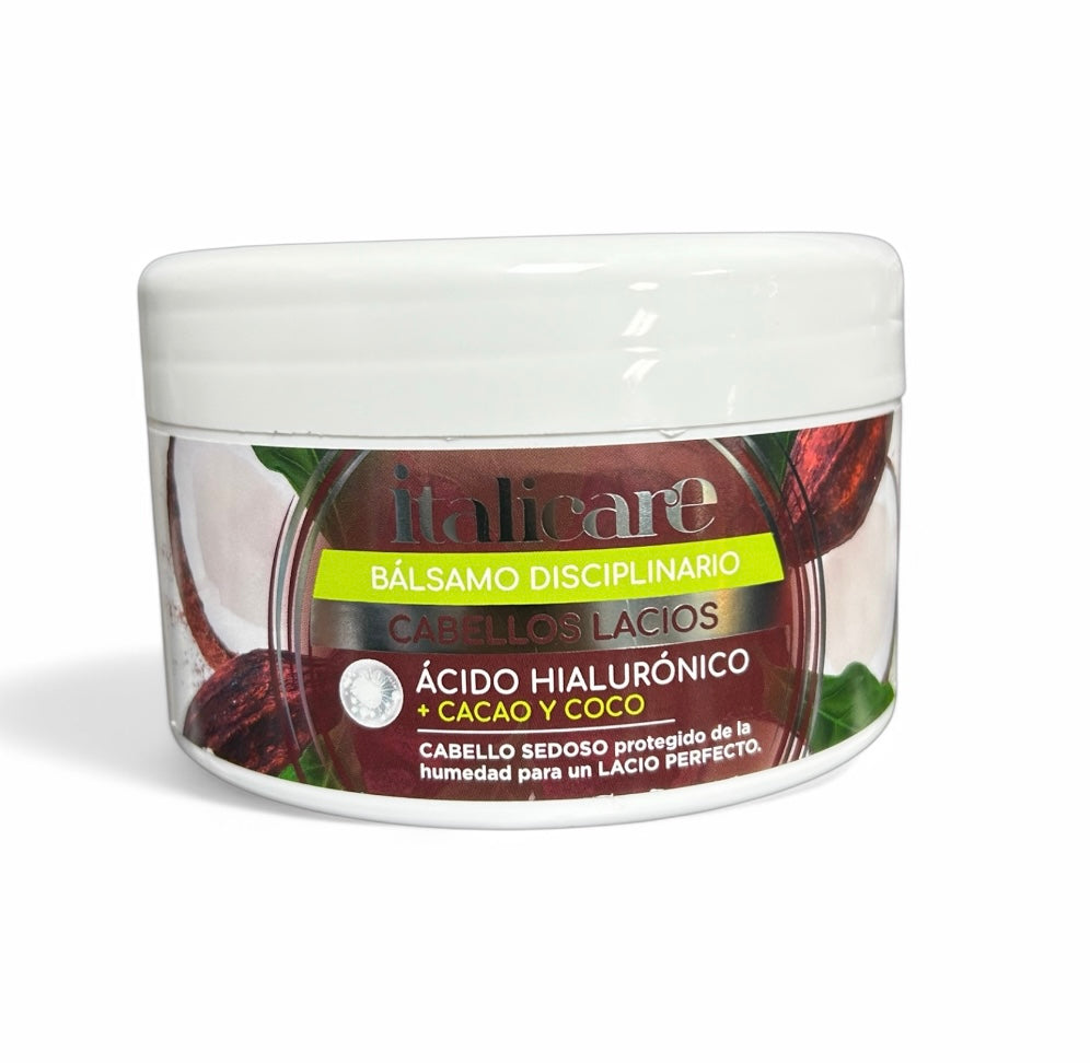Balsamo disciplinario cabellos lacios 300ml.