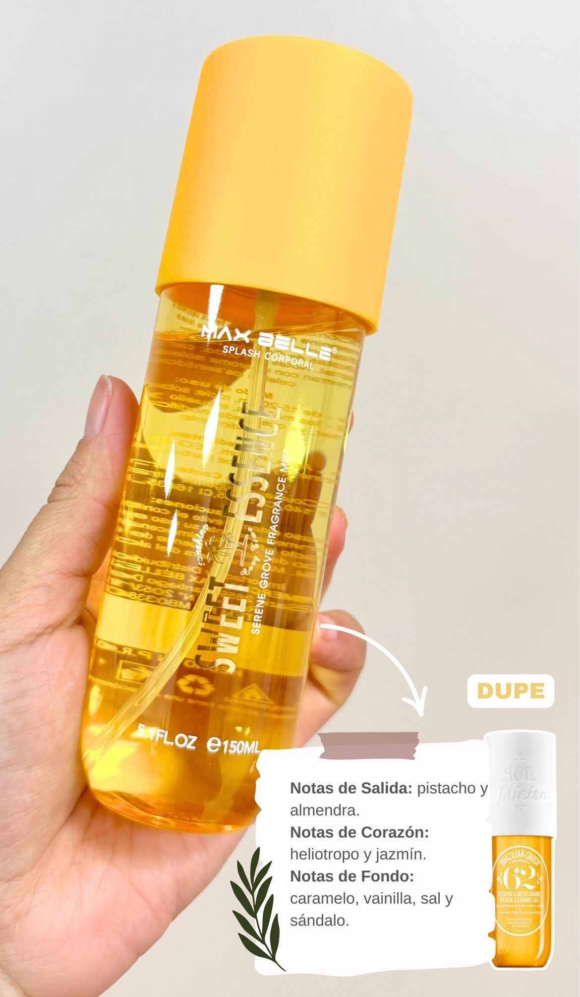 SPLASH CORPORAL SWEET ESSENCE 150ml