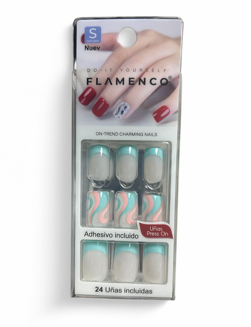 uñas press on 8800-15