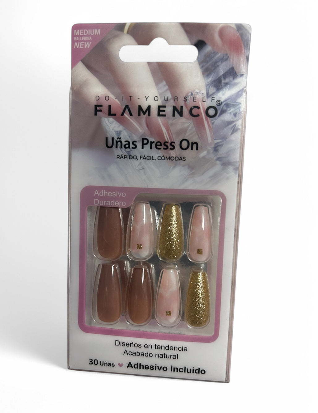 uñas press on 8550-04