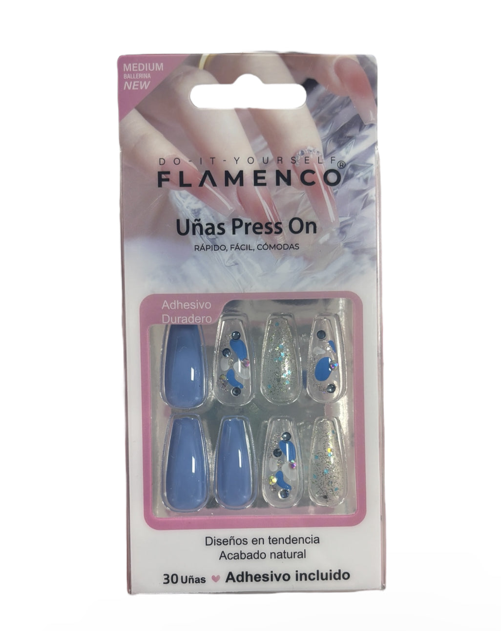 uñas press on 8550-15