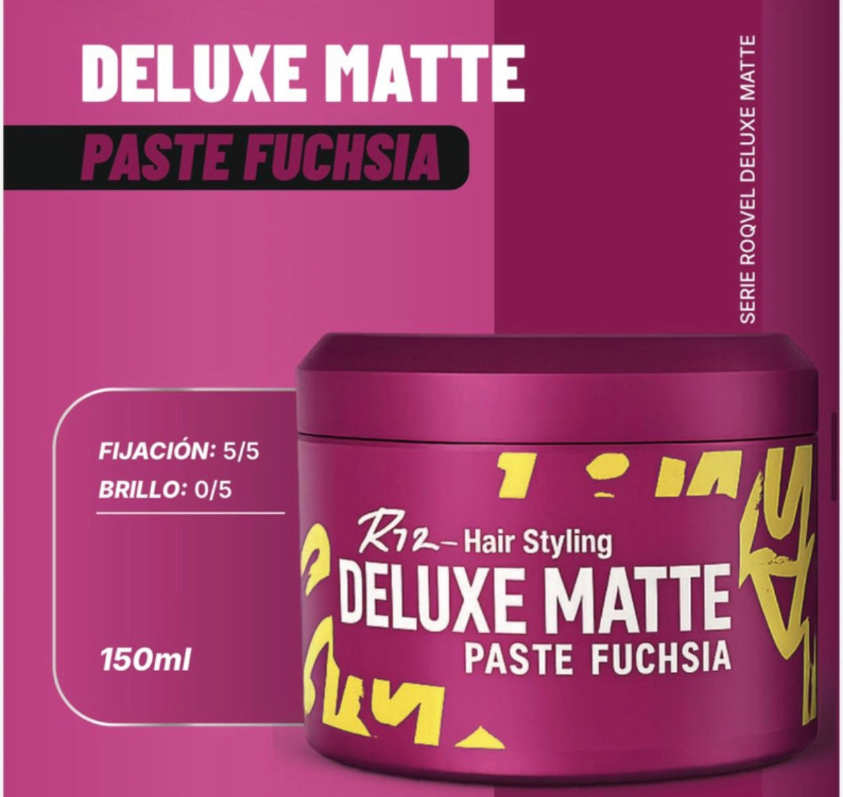 DELUXE MATTE PASTE FUCHSIA 150ml ROQVEL