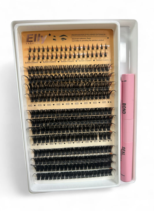 PACK PESTAÑAS POSTIZAS 60D 80D 100D