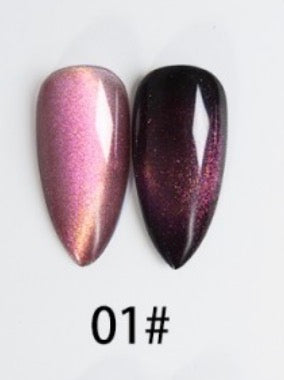 Nro 01 AURORA STARLIT ESMALTE OJO DE GATO SWEET COLOR 15ml