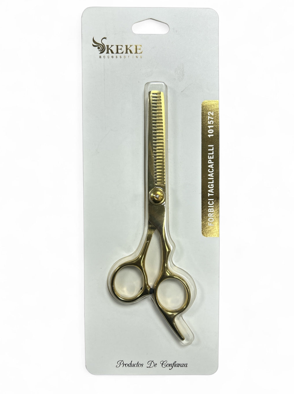 TIJERA ESCULPIDORA 6”ACERO DORADA