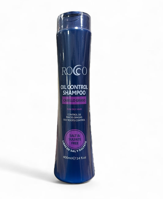 ROCCO SHAMPOO OIL CONTROL SIN SAL 400ML CABELLO GRASO