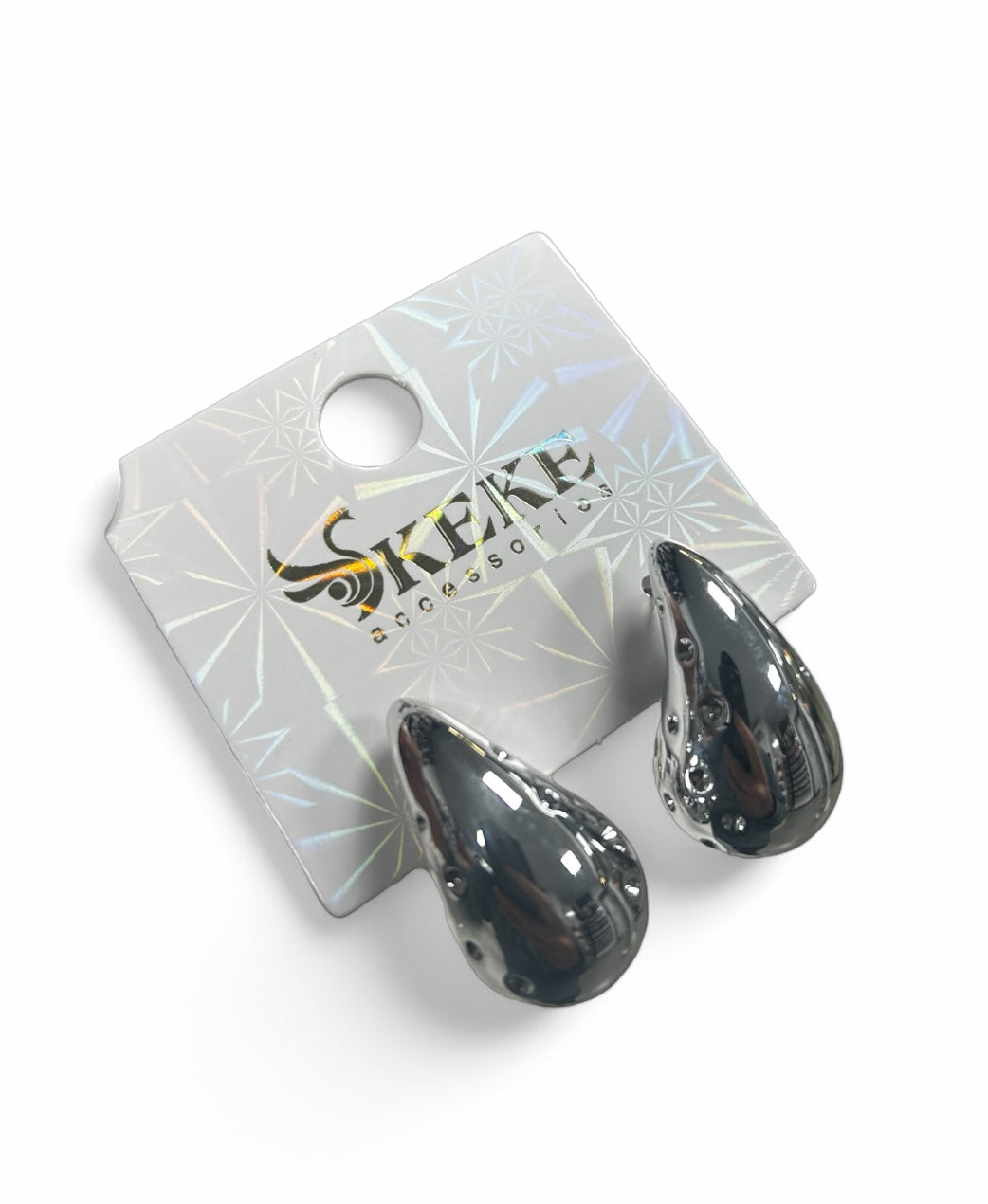 AROS PLATEADOS GOTA MEDIANA