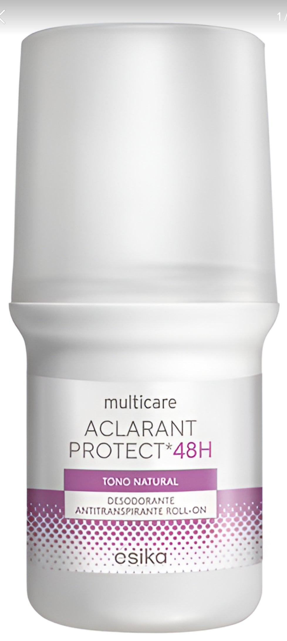 DESODORANTE ACLARANTE PROTECT 48H 50ml ESIKA
