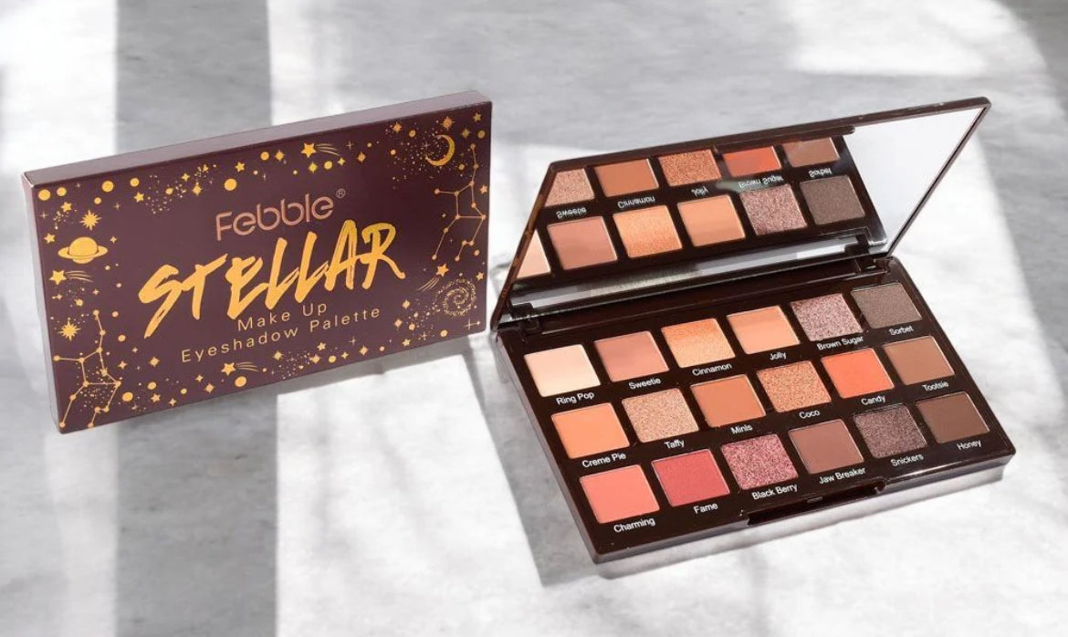 PALETA DE SOMBRA STELLAR 18 TONOS