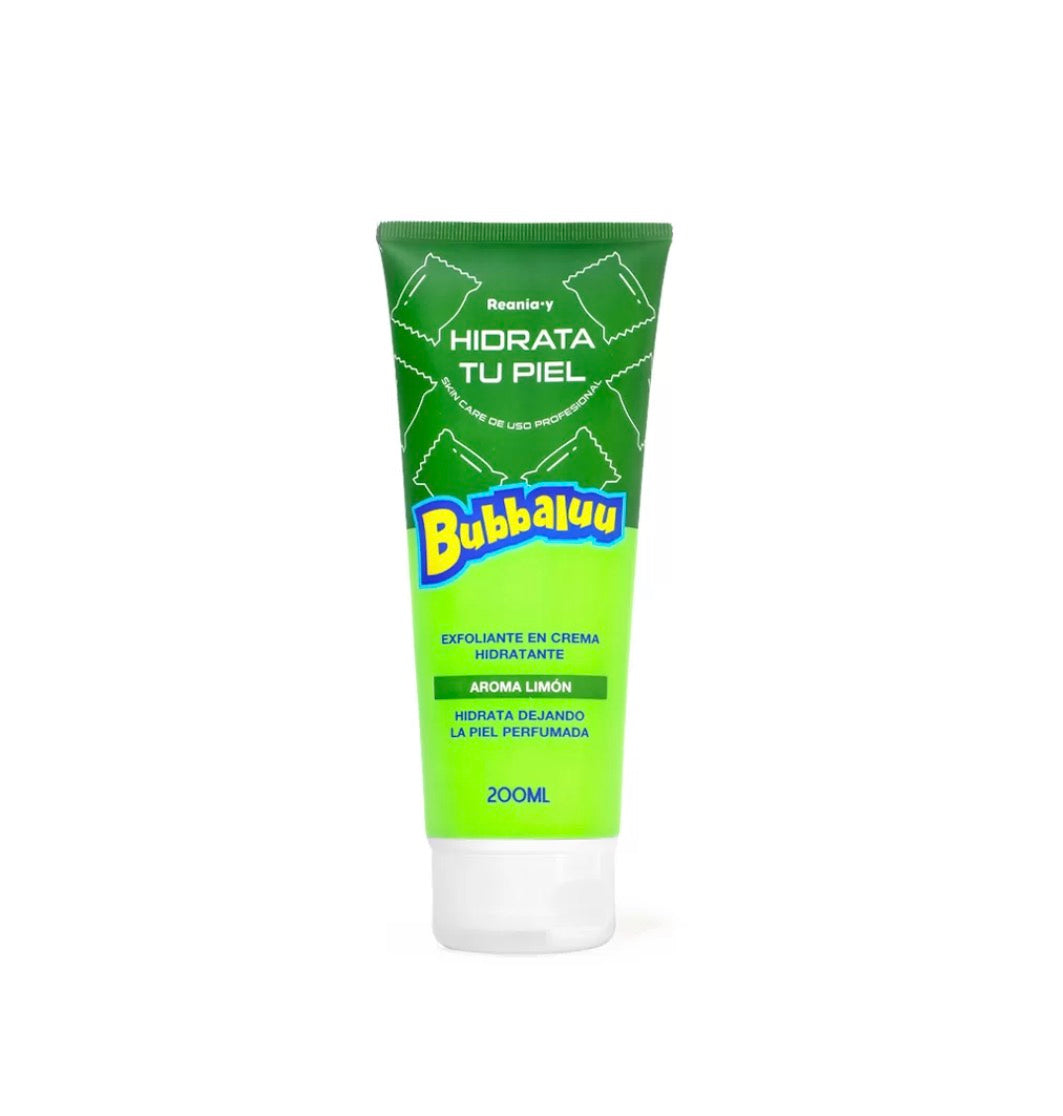 EXFOLIANTE EN CREMA AROMA LIMON 200ml BUBBALUU