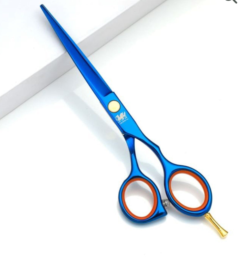 TIJERA FILO NAVAJA AZUL 6.0 OBOPEKAL