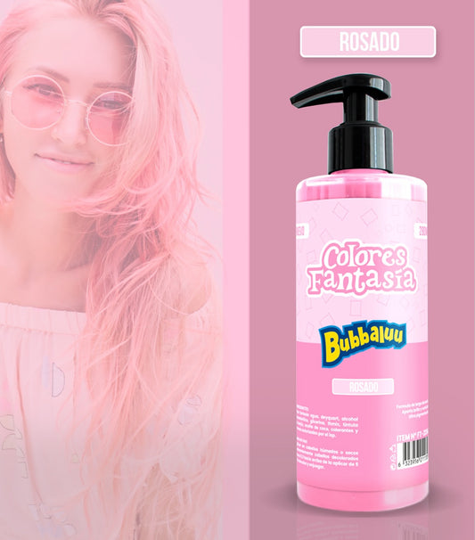 PIGMENTO FANTASÍA ROSADO BUBBALUU 250ml