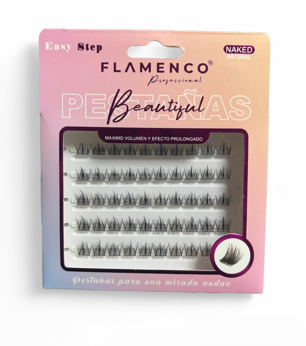 MIX PESTAÑAS RACIMO (31) FLAMENCO