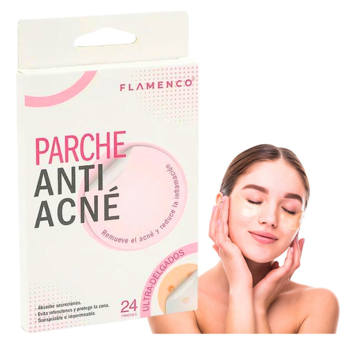 PARCHE ANTI GRANITOS 24uni HIDROCOLOIDE