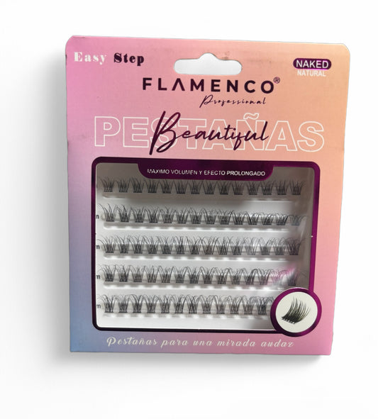 MIX PESTAÑAS RACIMO (32) FLAMENCO