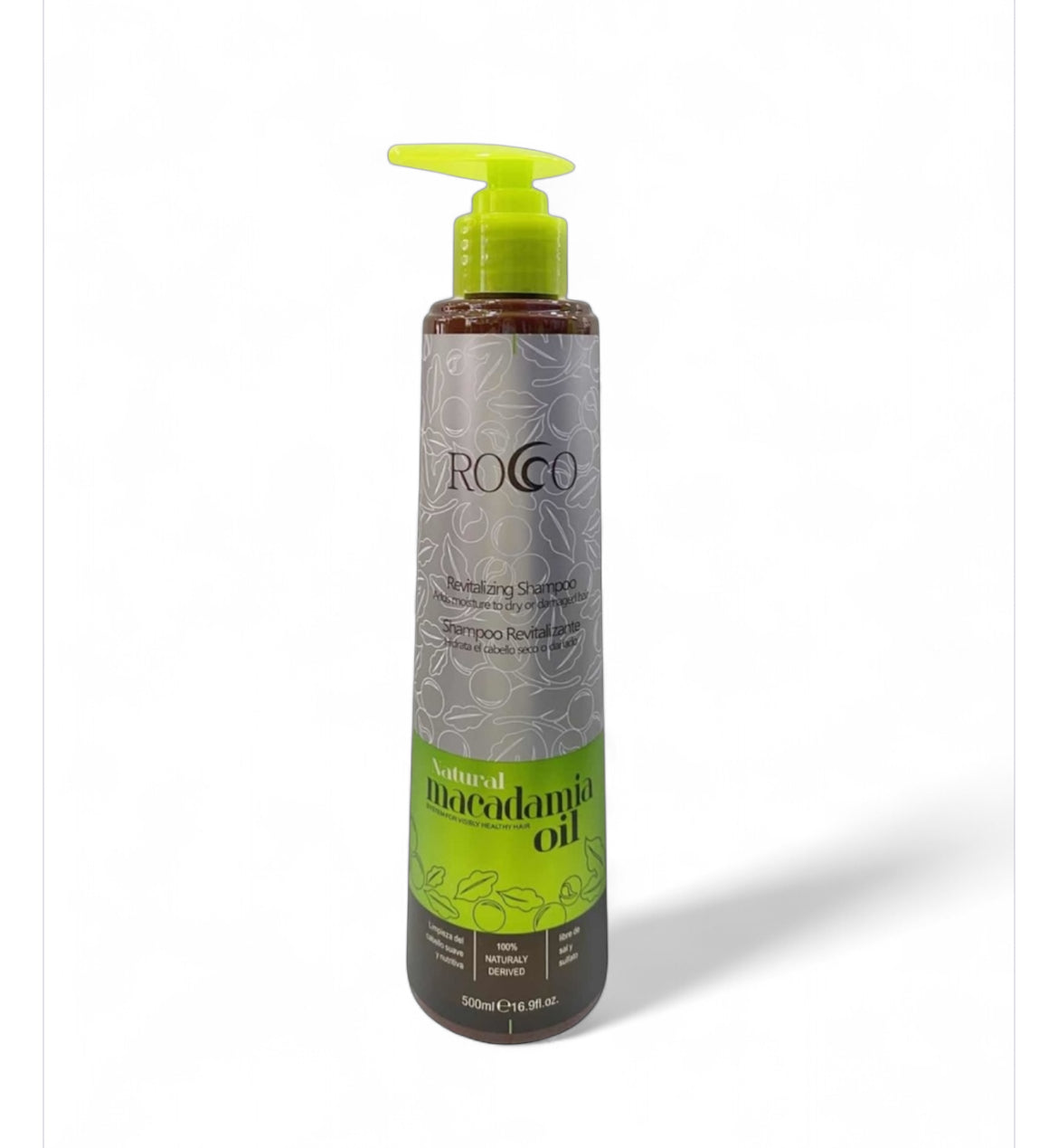 SHAMPOO MACADAMIA OIL 500ml ROCCO