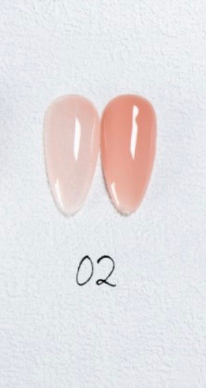 Nro 02 BASE RUBBER SWEET COLOR 15ml