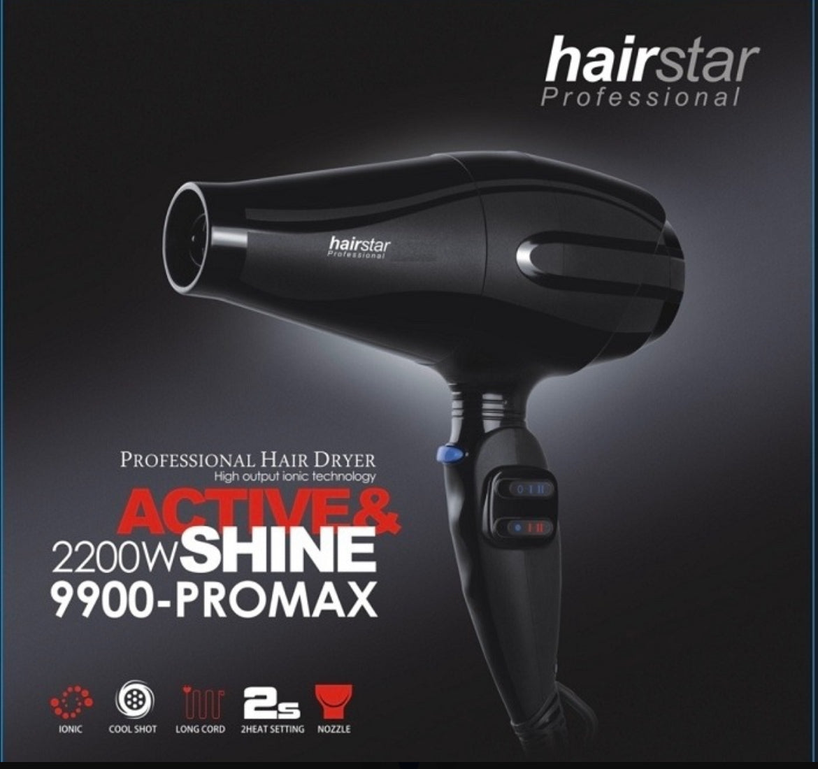 HAIRSTAR SECADOR 2200W 9900 PROMAX
