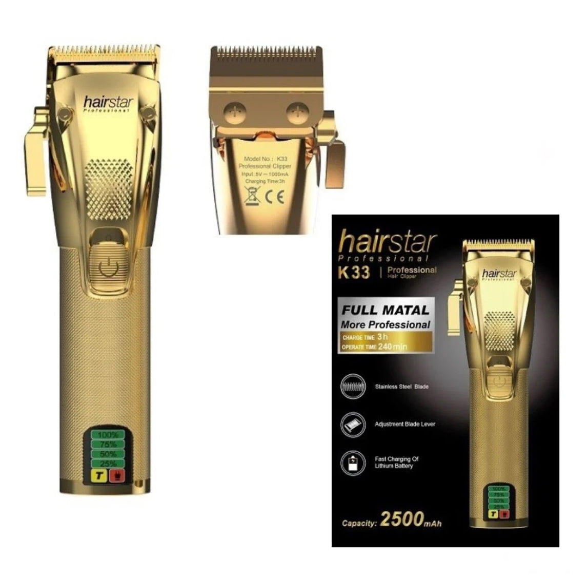 CLIPPER HAIRSTAR K33