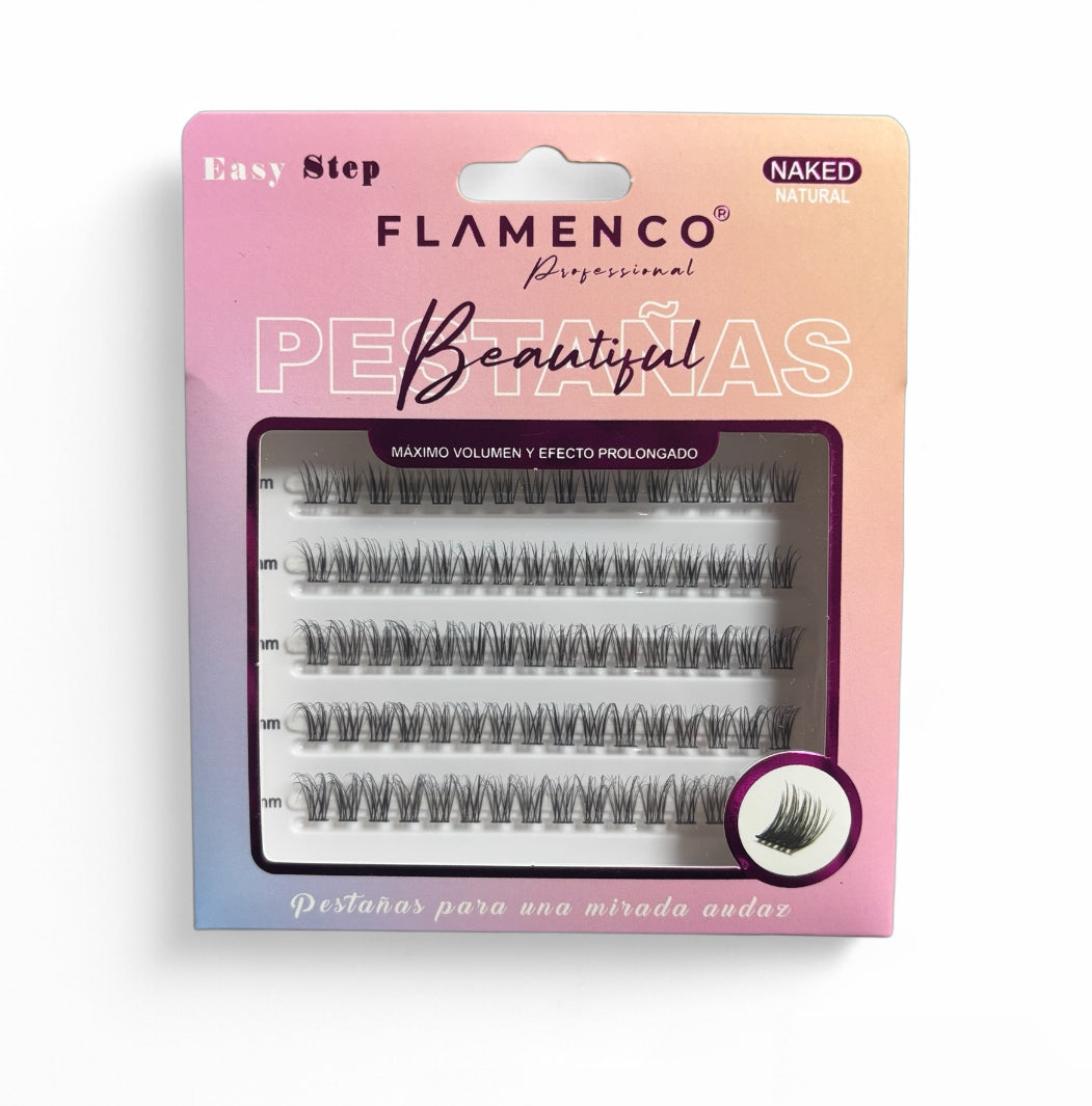 MIX PESTAÑAS RACIMO (34) FLAMENCO