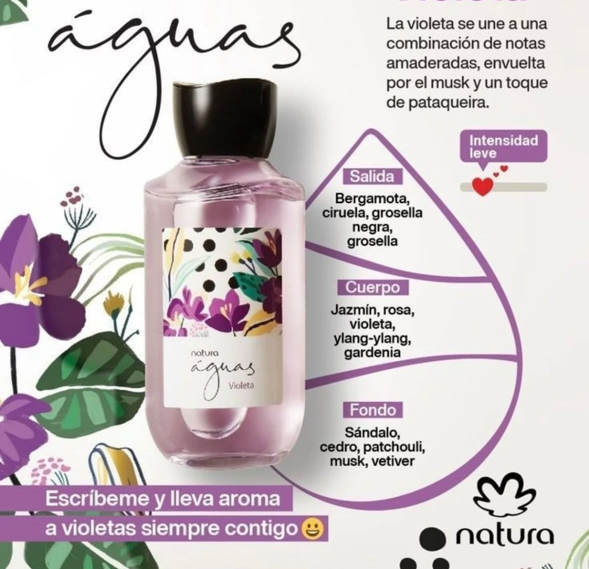 AGUAS DE NATURA VIOLETA COLONIA