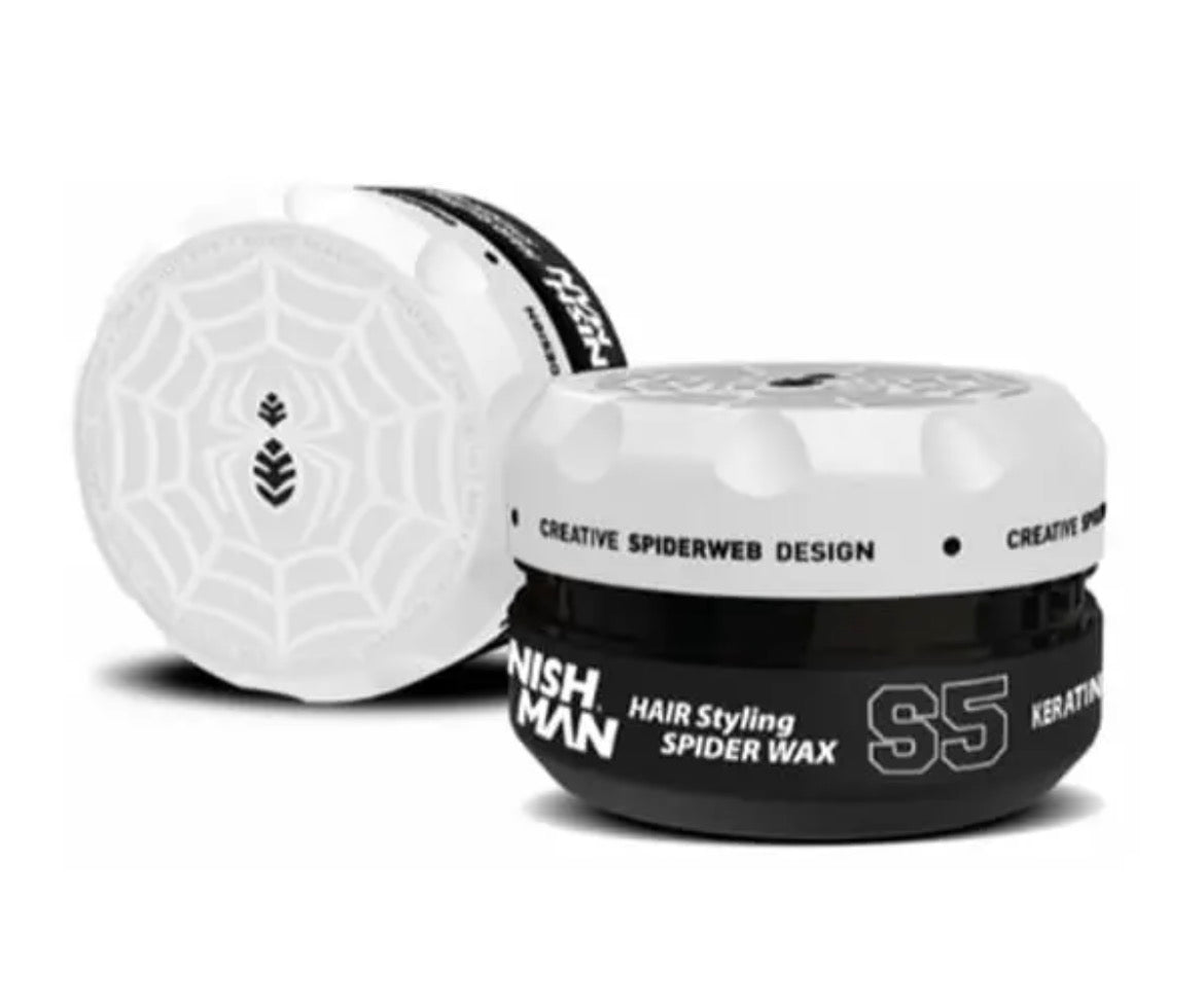 HAIR SPIDER WAX NISHMAN S5 KERATIN
