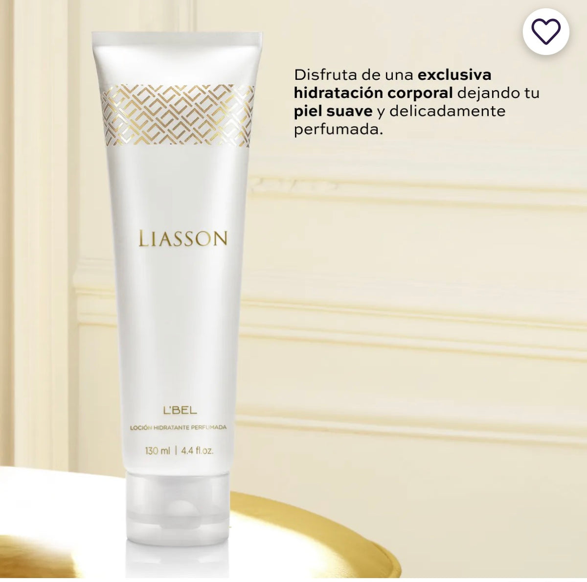 CREMA PERFUMADA LIASSON L’BEL 130ml