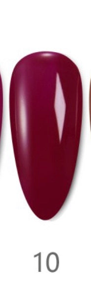 Nro 10 SOLID COLOR ESMALTE PERMANENTE SWEET COLOR 15ml