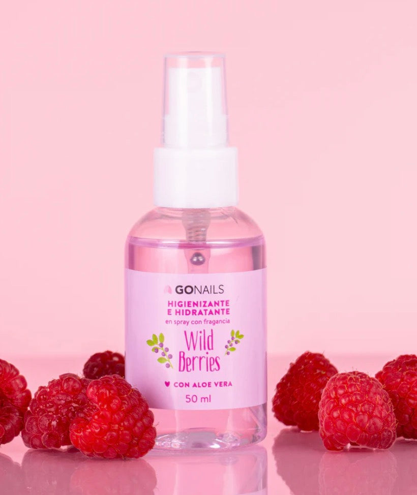 HIGIENIZANTE DE MANOS Y PIES 50ml WILD BERRIES GONAILS